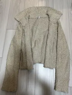 FOXEY BOUTIQUE ベージュカーディガン 40のサムネイル