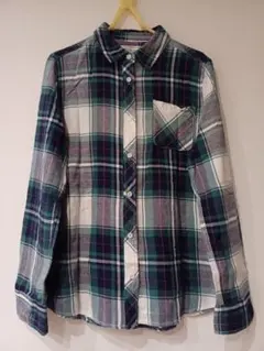 チェック柄シャツ 長袖
