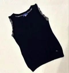 【BURBERRY BLUE LABEL】バーバリーブルーレーベル　ノースリーブ