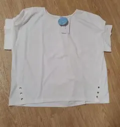 タグ付き新品 GLACIER Tシャツ 袖ボタンのサムネイル