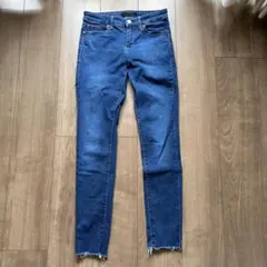 ユニクロ ウルトラストレッチジーンズ ダメージ 24サイズ 丈70cm