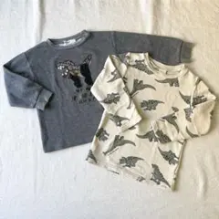 slapslip 恐竜　トップス　トレーナー　カットソー　110 男の子　長袖