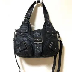 バッグ 00s archive 2way shoulderbag realleather 美品 00s archive leather shoulder bag y2k - メルカリ