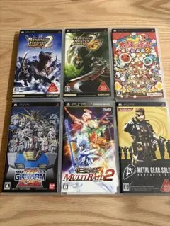 PSP ゲームソフト 6本セット