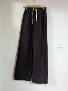 レディース ワイドパンツ Mサイズ　暖かい