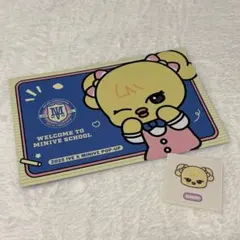 IVE MINIVE SCHOOL ポップアップ ウォニョン ポストカード - メルカリ