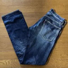 ETERNAL【エターナル】ペイント・ユーズド加工デニムパンツ 備中倉敷工房