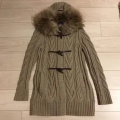 BURBERRY BLUE LABEL ニットカーディガン　ベージュ