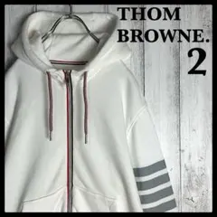 2025年最新】THOM BROWNE メンズ パーカーの人気アイテム - メルカリ