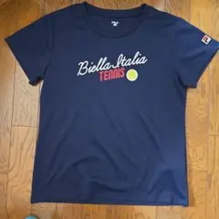 FILA Biella Italia Tennis Tシャツ XL ネイビー