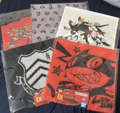 一番くじ　ペルソナ　E賞 バラエティクロスコレクション タオル5種セット