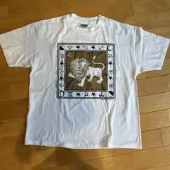 Hanes ライオンデザイン Tシャツ X-Large 90s ビンテージ