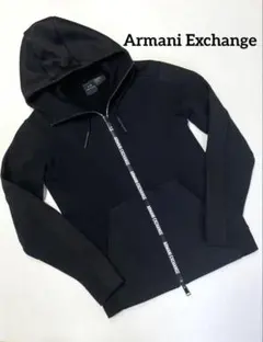 A/X Armani Exchange テック パーカー ジップアップ ブラックのサムネイル