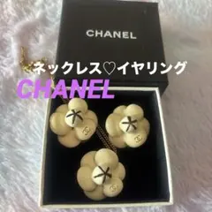 ♡CHANELカメリア、イヤリング・ネックレス♡ 美品セット 2025年最新】CHANEL イヤリング カメリアの人気アイテム - メルカリ