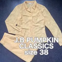 【日本製】 J.B PUMPKIN 総レース　レトロ長袖スカートセットアップ上下