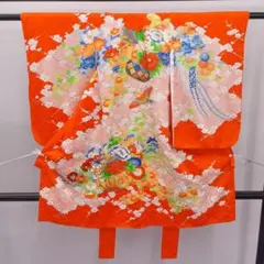 ★4049★ 子供着物 一つ身 襦袢付き 女の子 七五三 3才