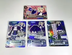 アイカツ 藤堂ユリカ ゴスマジックコーデ 4枚セット
