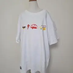 CHUMS チャムス Tシャツ ホワイト