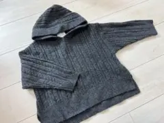 CIAOPANIC TYPY グレー フード付きパーカー S 100〜110美品