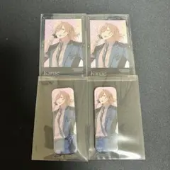 七次元生徒会 叶 チェキ風カード スリム缶バッジ