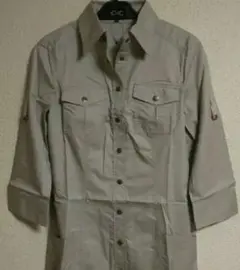 COUP DE CHANCE　クードシャンス 　シャツワンピース 　38