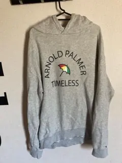 ARNOLD PALMER グレー フーディパーカー男女兼用