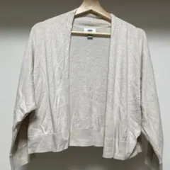 OLD NAVY/ベージュ　ショートカーディガン
