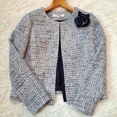 メイプル様専用 美品 ナチュラルビューティーベーシック ノーカラージャケット M