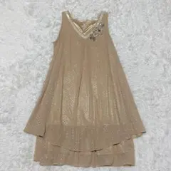 Pastel Ma'am ひざ丈ワンピース F 花柄 フェミニン 可愛い 袖なしのサムネイル