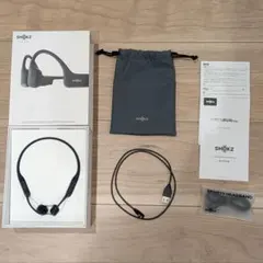 SHOKZ OPENRUN 骨伝導イヤホン ブラック S803