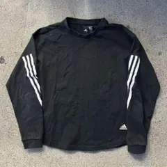 b*e様 adidas 21SS 3ストライプ スウェットシャツ ブラック