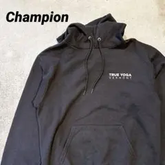 00s Champion アメリカフィットネススタジオロゴ入り　パーカー