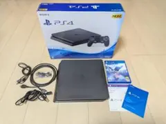 PlayStation 4 (500GB) コントローラー,付属品,ソフト付