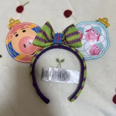 【日本未発売】香港ディズニー ハム ビリー・ゴート・グラフ カチューシャ