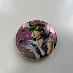 セーラームーンストア　ローソン　オーロララメ缶バッジ　プルート