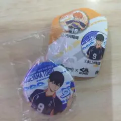 ハイキュー くら寿司 びっくらポン 缶バッジ 影山飛雄