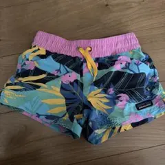 patagonia バギーズパンツ ガールズSサイズ 花柄