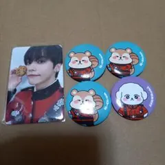 ONF ONKKOMIZ U-Chan JJUNBoki 缶バッジ