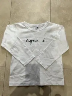 agnès b. 長袖カットソー 6 ans ホワイト