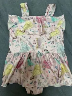 ディズニープリンセス　水着　ワンピース　100cm