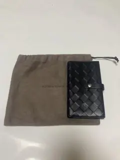 Bottega Veneta ブラックレザースマホケース 保存袋付き