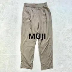 【ムジルシリュウヒン】M レディーステーパードパンツ　ウエストゴム