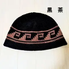 クラッシャーハット バケットハット ビーニー 帽子 古着 グランジ y2k 波柄