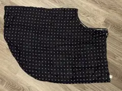 授乳ケープ　人目を気にせず授乳できる授乳ケープ ドット柄　薄手　90×120