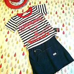 スヌーピーボーダーTee（Lee、BEAMS、チャオパニック