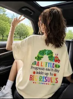 はらぺこあおむし プリント 半袖Tシャツのサムネイル
