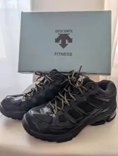 デサント フィットネスシューズ D-F-ZERO 27cm BLACK/GOLD