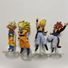 ドラゴンボール HGシリーズ フィギュア 4体セット 孫悟空 ゴジータ