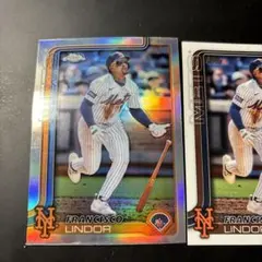 Topps chrome 2025 フランシスコ　リンドーア　リフレクター