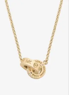 MICHAEL KORS パヴェ ロゴ インタートワイン ネックレス - メルカリ